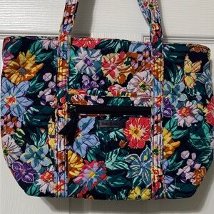 Vera Bradley Happy Bloom Miller Tote 15.5”w x 11.5”h x 4.5”w